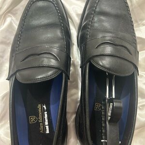 Allen Edmonds Black Penny Loafers Moccasin Style
